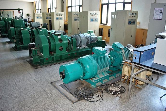 临泉某热电厂使用我厂的YKK高压电机提供动力